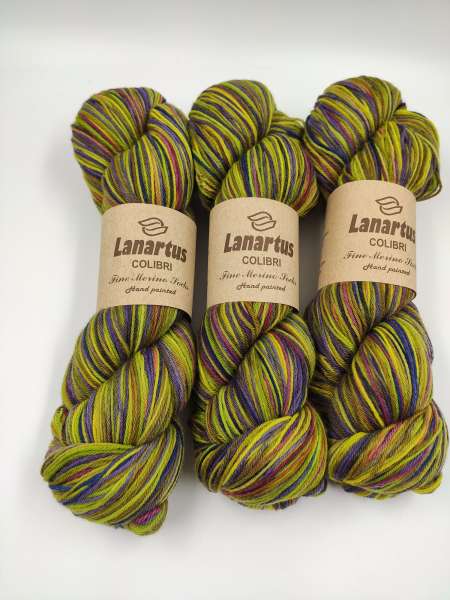 Fine Merino Socks ***  COLIBRI  111 ( Lanartus )